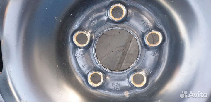 Оригинал Skoda Fabia VW Polo R15 5x100