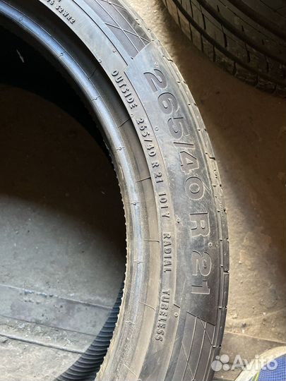 Continental ContiSportContact 5P 265/40 R21 101Y