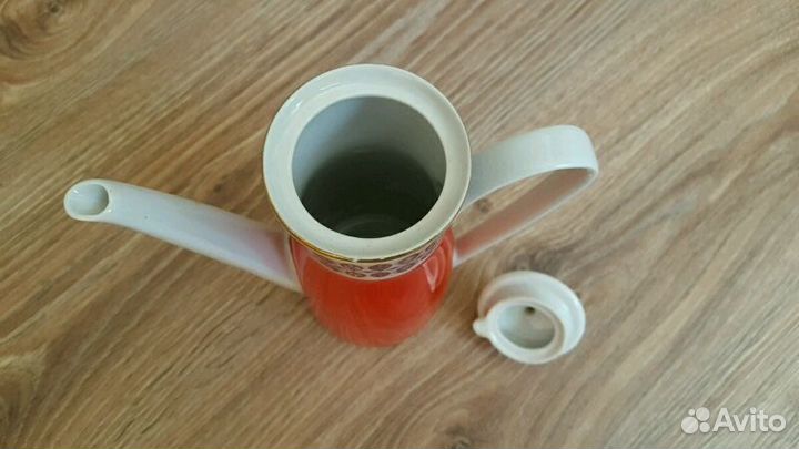 Чайник кофейник молочник Фарфор гдр