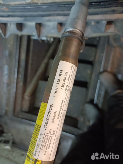 Подушка безопасности шторка правая Skoda Octavia