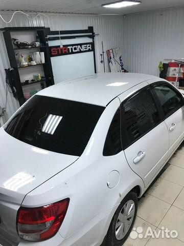 Тонировка задней части