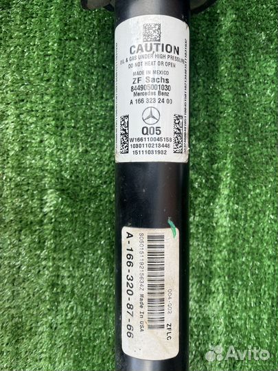 Амортизатор передний на Mercedes w166 ML- GLE