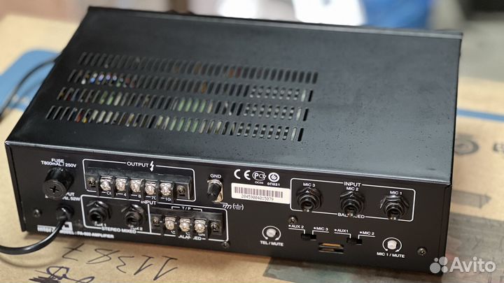 Усилитель трансляционный Inter-M PA-920 с колонкам