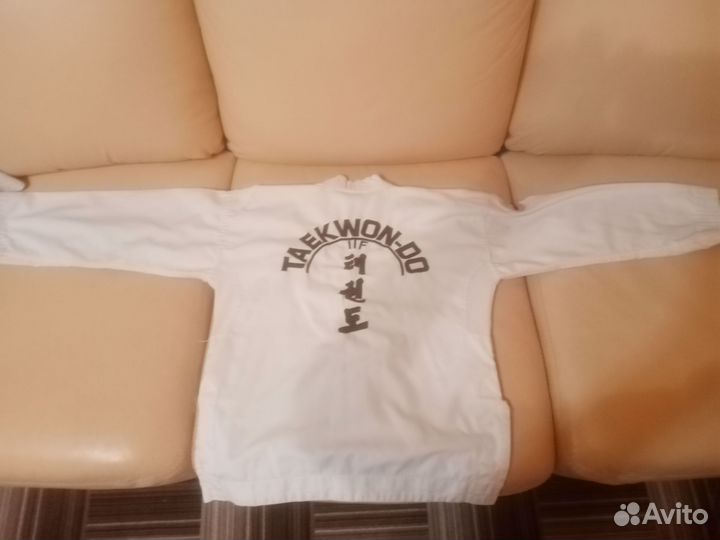 Добок max pro для тхэквондо итф для детей 7-8 лет