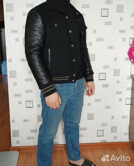 Бомбер levis мужской