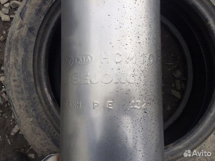 Глушитель задняя часть Kia Rio 4 2017-2021г