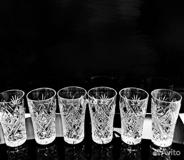 Хрустальные стопки/стаканы. Дятьково, Винтаж СССР