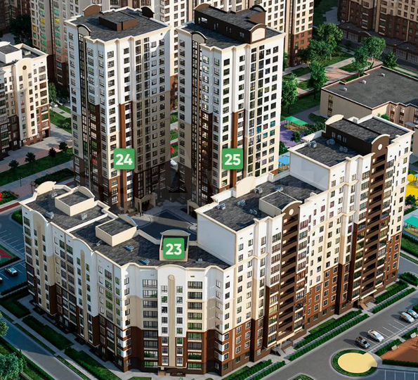 1-к. квартира, 37,9 м², 12/18 эт.