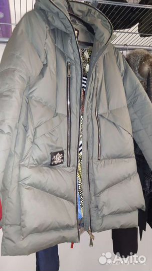 Пуховик оверсайз 44-48рр
