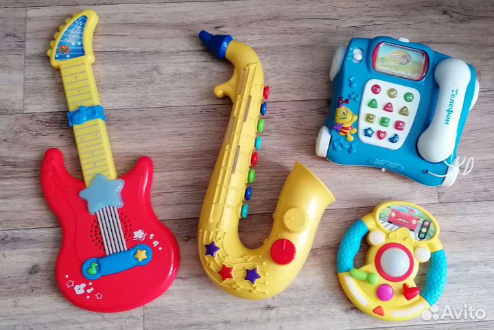 Музыкальные игрушки пакетом