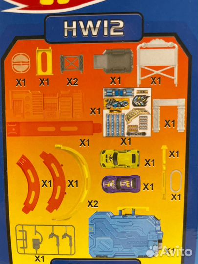 Hot Wheels трек гоночный