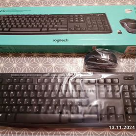 Клавиатура беспроводная Logitech mk270 новая