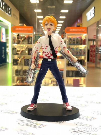 Аниме Фигурка Человек Бензопила