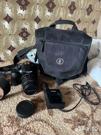 Зеркальный фотоаппарат canon eos 1100d