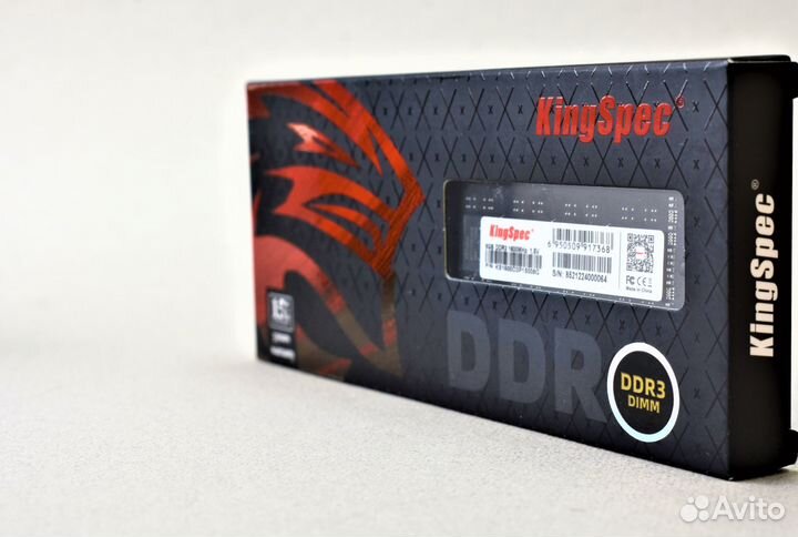 KingSpec DDR3 1600 MHz 8 GB dimm