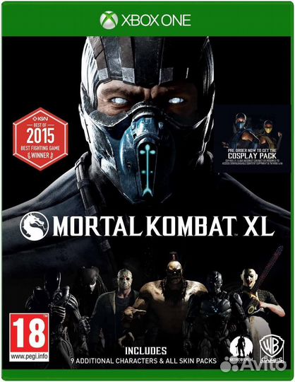 Mortal Kombat Xl Xbox One