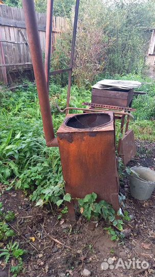 Печь буржуйка бу