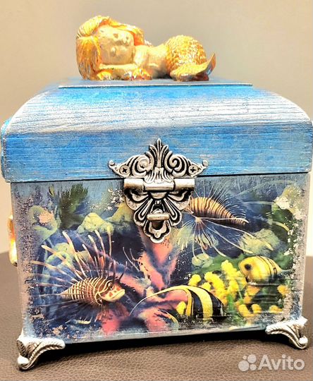 Шкатулка Русалочка