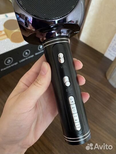 Караоке микрофон с колонкой