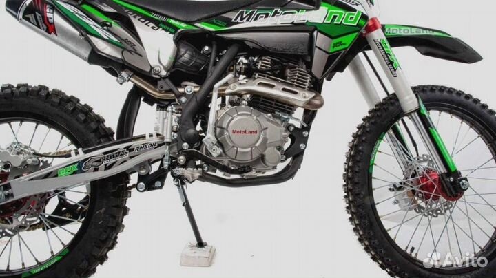 Эндуро Motoland XT 250 HS (172FMM) зеленый