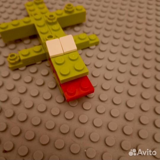 Lego крокодил