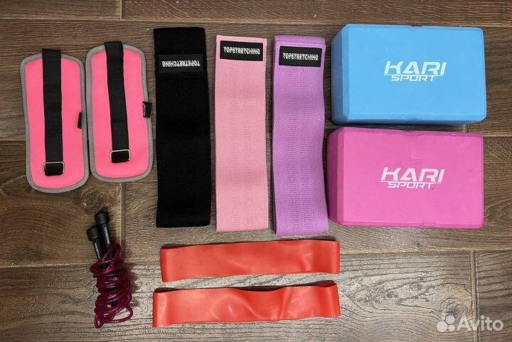 Спортивный инвентарь для растяжки, фитнеса
