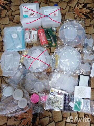 Молды для эпоксидной смолы+всякие нужности