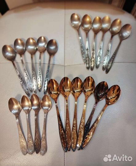 Мельхиоровые ложки СССР