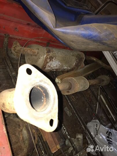 Hyundai elantra глушитель