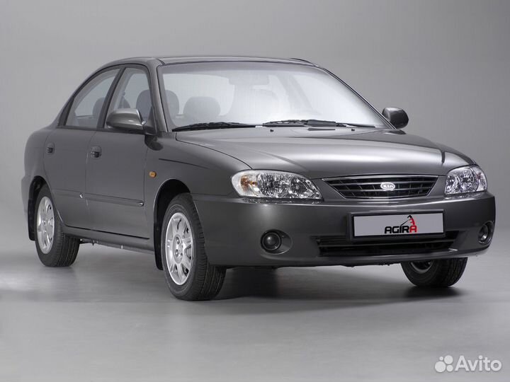 Решетка радиатора (хром) Kia Spectra