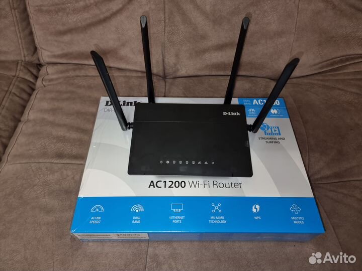 Беспроводной маршрутизатор D-Link AC 1200