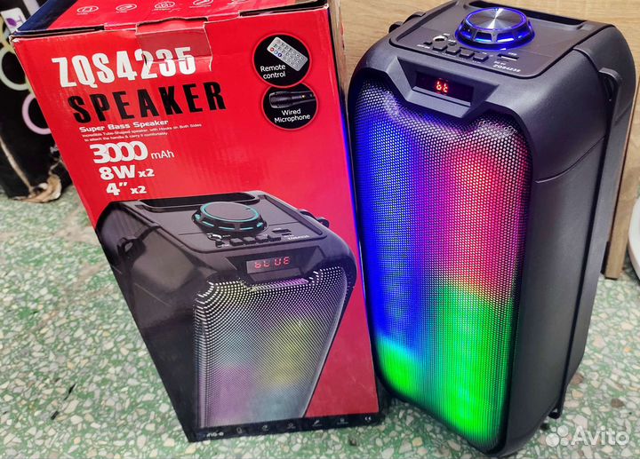 Портативная колонка ZQS 4235