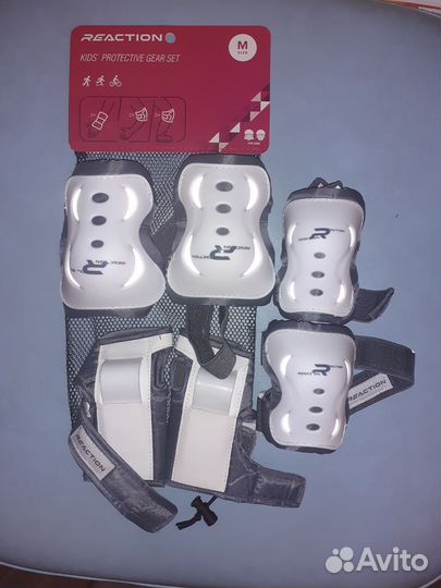 Защитная экипировка подростку, р. М, три предмета
