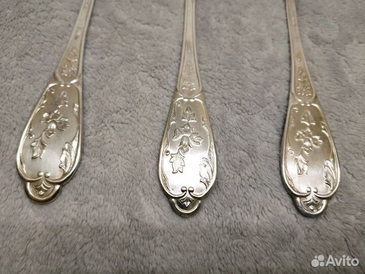Ложки десертные мельхиоровые СССР