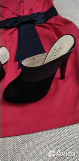 Красное платье 40 42 сабо Torrini beauty 35