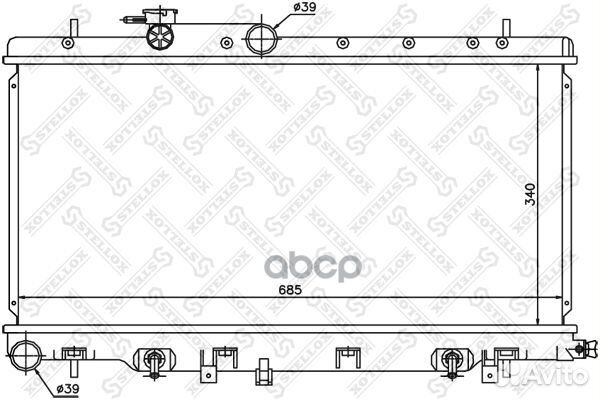 Радиатор системы охлаждения АКПП Subaru