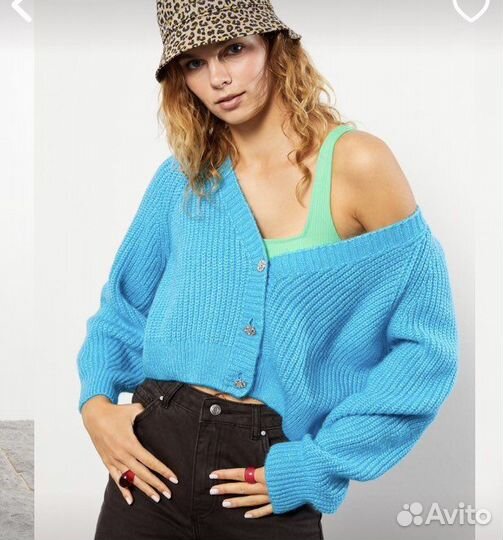 Кардиган Waikiki S голубой