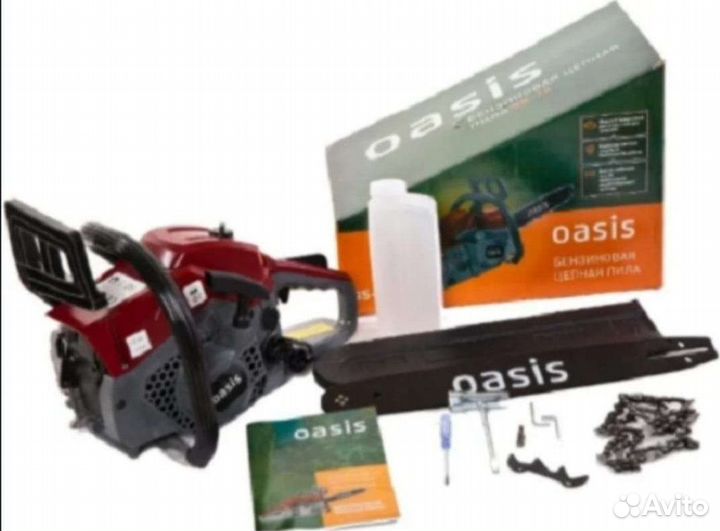 Новая Пила бензиновая oasis GS-16