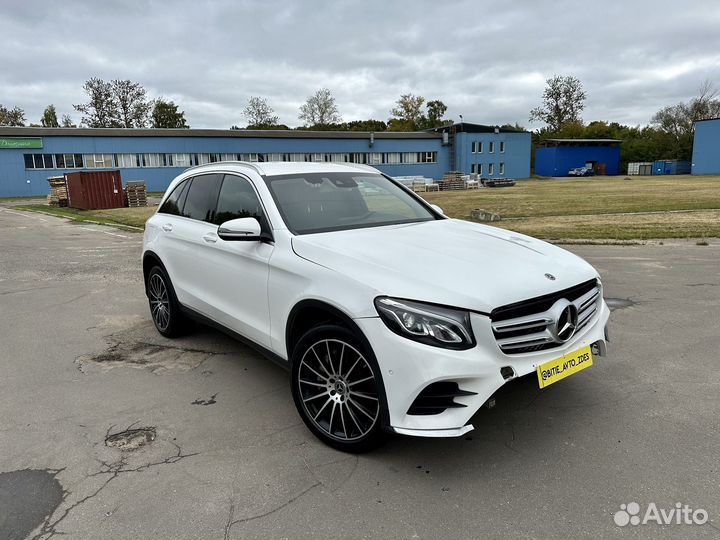 Mercedes-Benz GLC-класс 2.1 AT, 2018, битый, 140 000 км