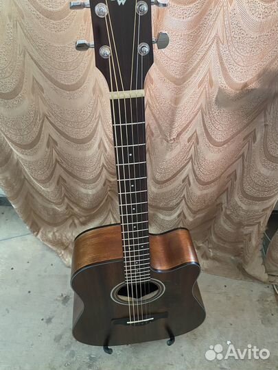 Гитара электроакустическая Ibanez aw54ce-OPN