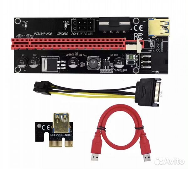 Райзер pci-e 009s