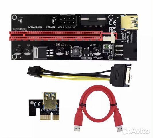 Райзер pci-e 009s