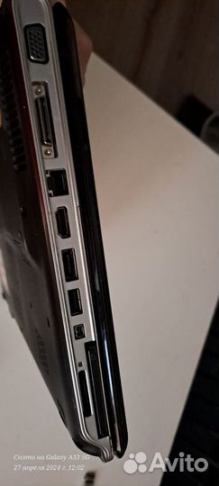 Ноутбук hp pavilion dv6-2116er