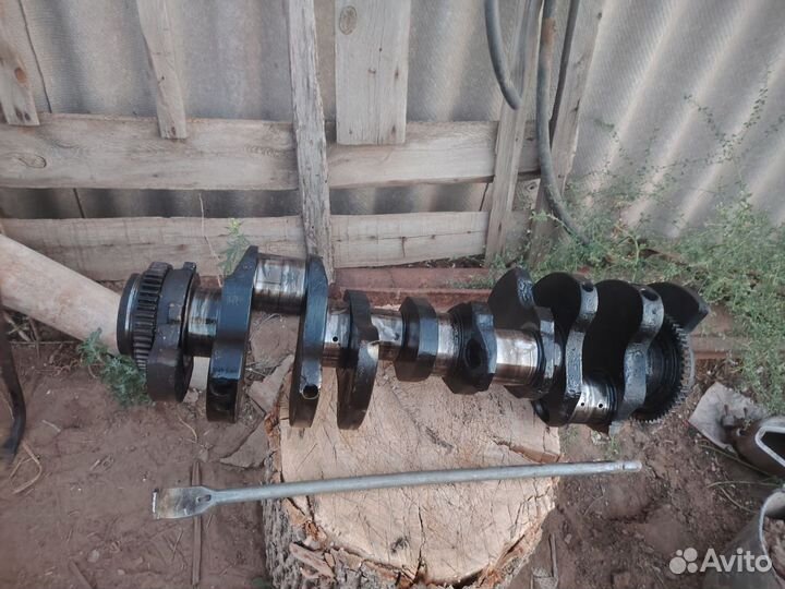 Блок и коленвал на камаз