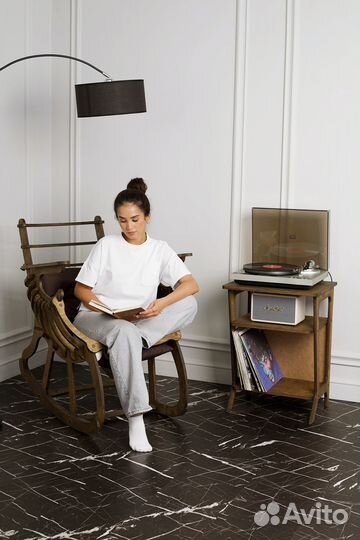 Тумба лофт для винилового проигрывателя