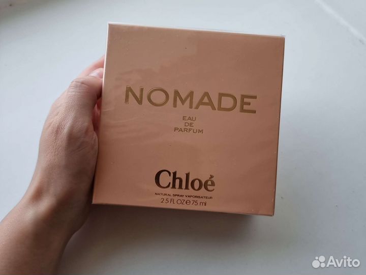 Chloe номаде 75ml nomade parfum новые женские