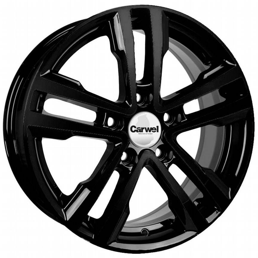Диски Carwel Аллаки 6.5x16 5x114.3 ET50 D66.1 BK