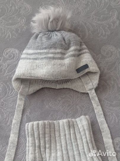 Комплект шапка, снуд