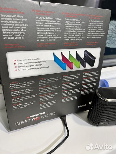 Портативная колонка Monster Clarity HD Micro