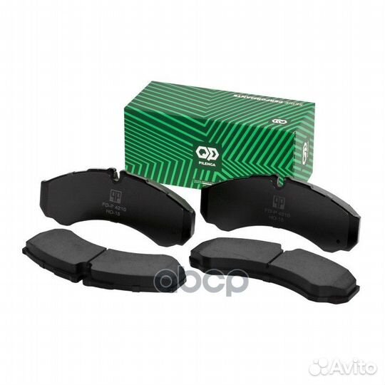 Колодки тормозные дисковые перед, прав, лев